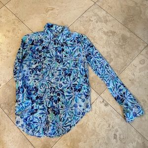 Lilly Pulitzer button down shirt, XS